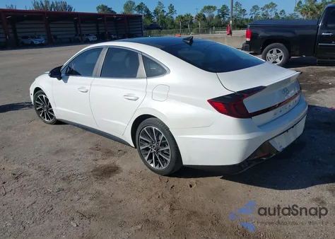 2021 Hyundai Sonata Limited from USA, damaged, VIN KMHL34J26MA154929
